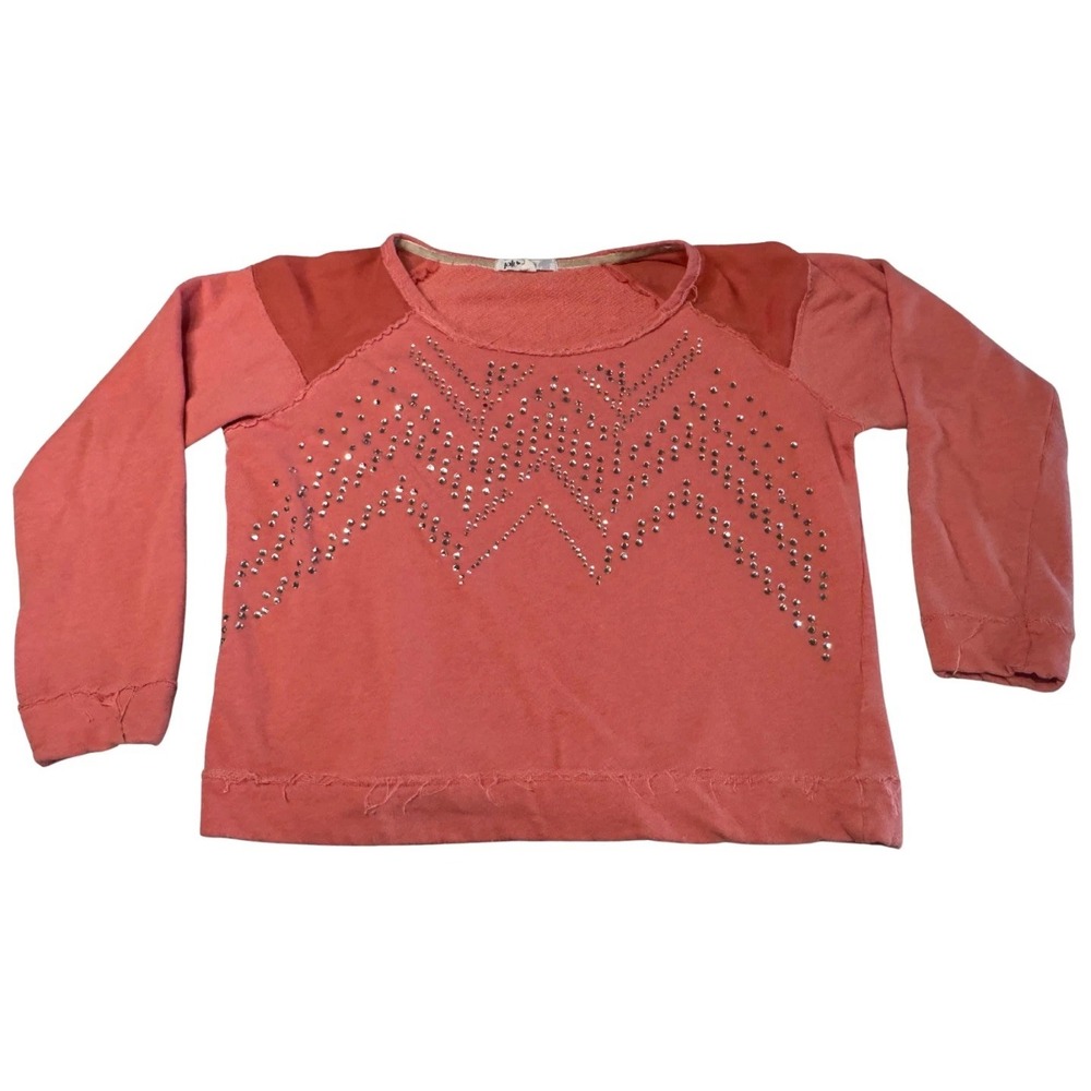 Jolt Embezzled Women's‎ Long Sleeve Sweater XL Pink Jewels